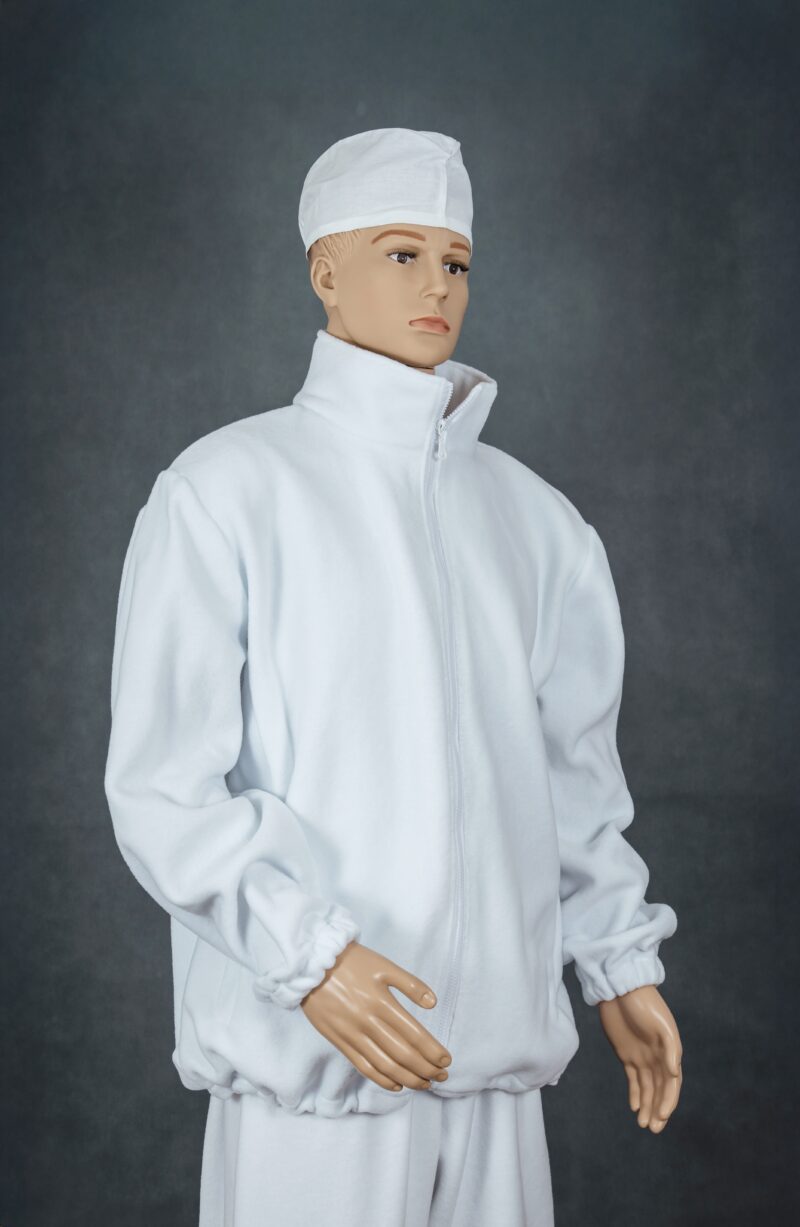 Bluza polarowa biała